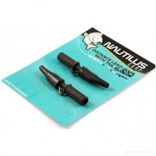 Клипса безопасная Nautilus Distance Lead Clips With Tail Rubber GREEN